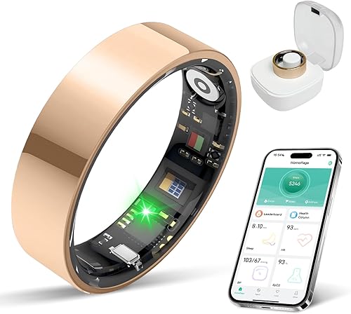 BIEMHA IP68 Waterproof Smart Ring - Fitness & Health Tracker with Slee — Real-world performance testing in action