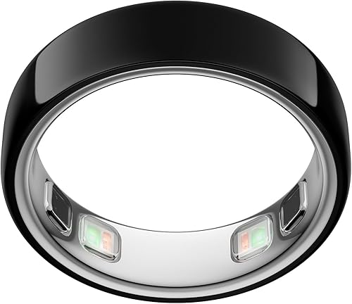 Oura Ring 5 - Black - Size 8 - World’s Smallest Smart Ring - Sleep, Ac — Build quality and design details up close