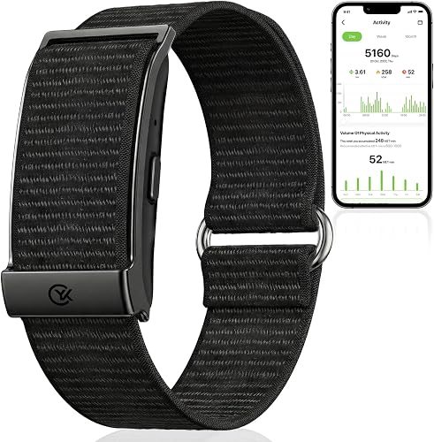 QYZHARYX Smart Bracelet,Health and Fitness Tracker,24/7 Heart Monitor — Build quality and design details up close