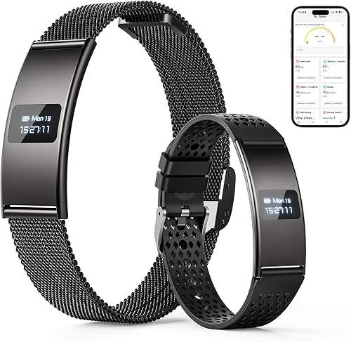 Smart Bracelet, Subscription-Free 24/7 Health Tracking, Heart Rate, Sp — Build quality and design details up close