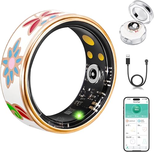 Chendssfkd Advanced Smart Ring for Women and Men - IP68 Waterproof Hea — Our recommended configuration for best results