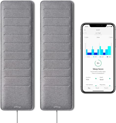 Withings Sleep - Sleep Tracking Pad Under The Mattress with Sleep Cycl — Real-world performance testing in action